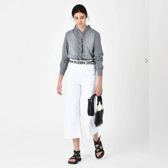 NWOT Isabel Marant Etoile LAWENDY Grey Top - Picture 2 of 8